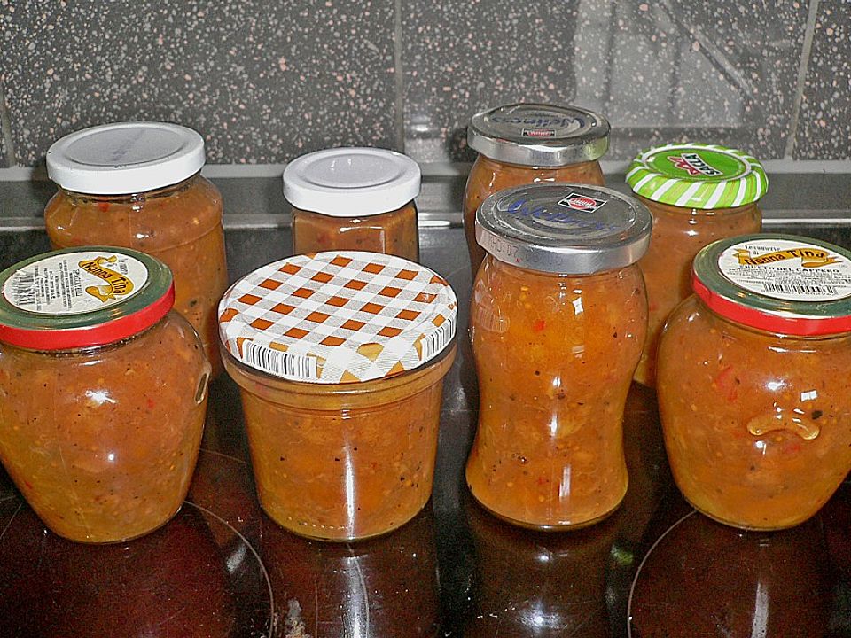 Pfirsich Bananen Chutney von Pewe| Chefkoch