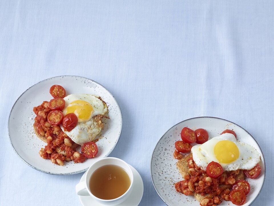 Baked Beans mit Spiegelei von fuerjedentag| Chefkoch-image