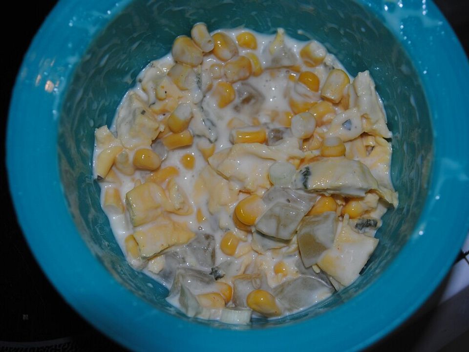 Eierstichsalat aus der Mikrowelle von NoriundDori| Chefkoch