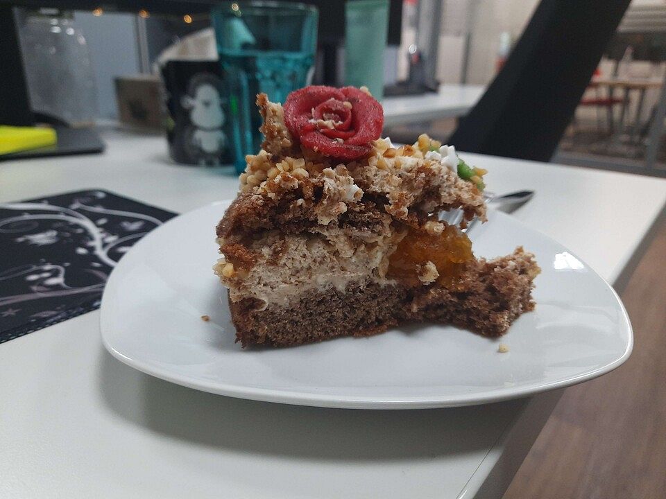Lebkuchentorte mit Spekulatiuscreme von ColourfulPirate| Chefkoch