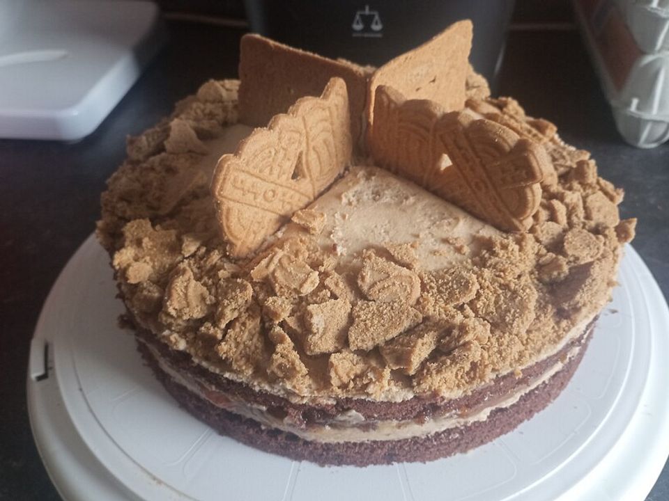 Lebkuchentorte mit Spekulatiuscreme von ColourfulPirate| Chefkoch