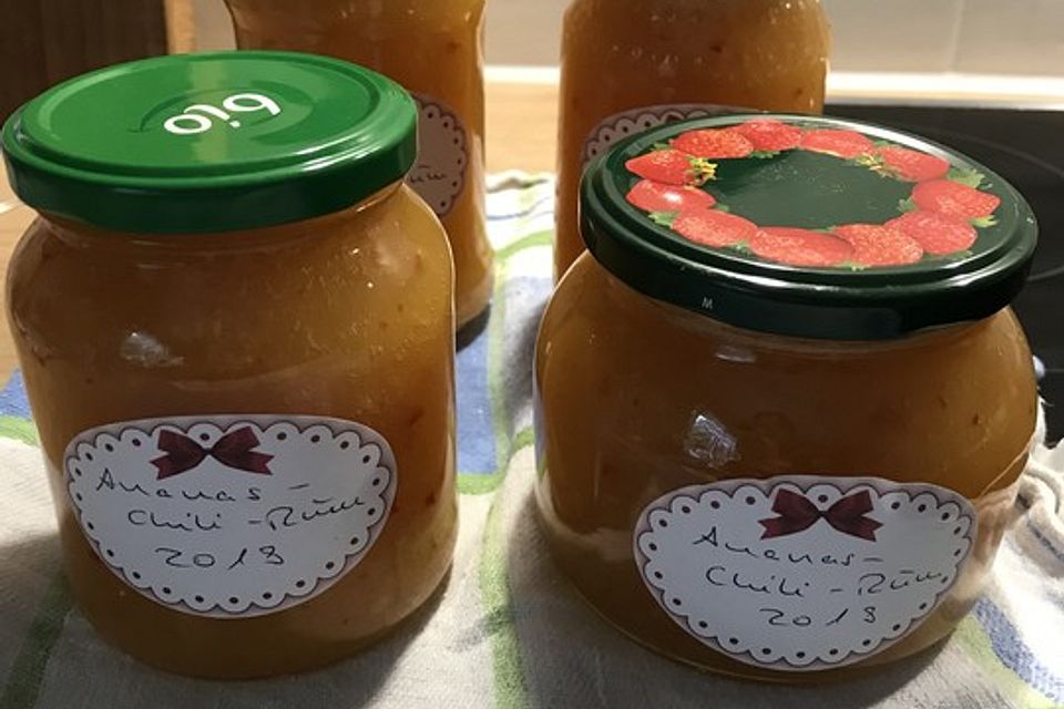 Ananas - Chili - Marmelade