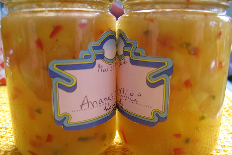 Ananas - Chili - Marmelade