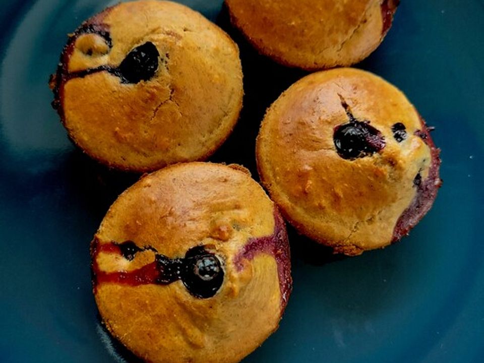 Heidelbeer-Muffins für Babys von Kirstin-Ku| Chefkoch