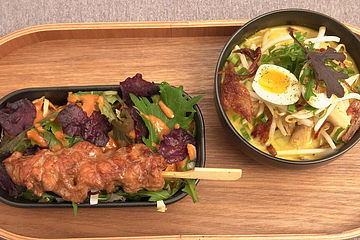Indonesische Vorspeisenvariation - Soto Ayam, Gado Gado