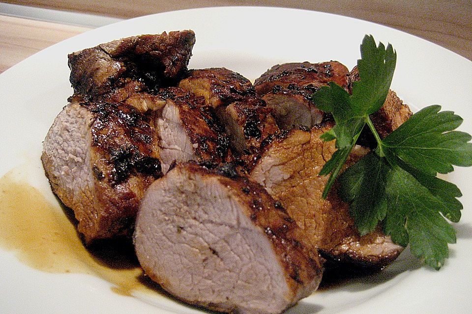 Schweinefilet in Balsamico