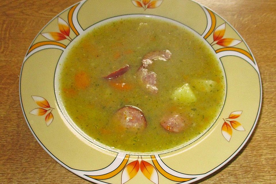 Das Rezept für Kartoffelsuppe