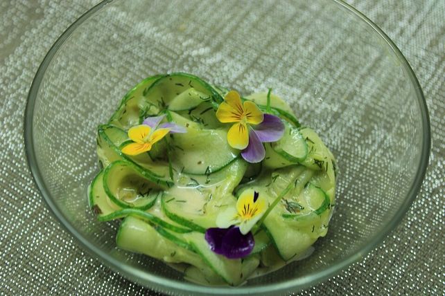 Einfacher Gurkensalat von johanna_adelmann| Chefkoch