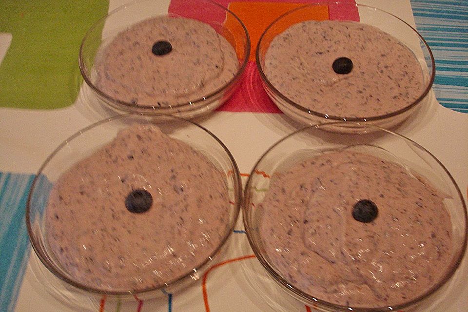 Heidelbeermousse