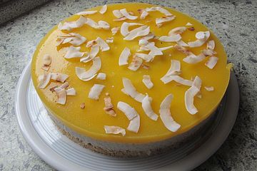 Mango-Kokos-Milchreis-Torte