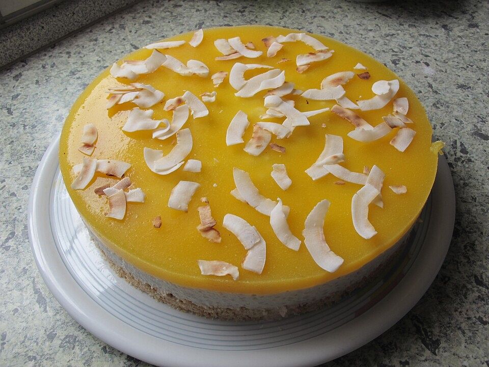 Mango-Kokos-Milchreis-Torte von Monika| Chefkoch