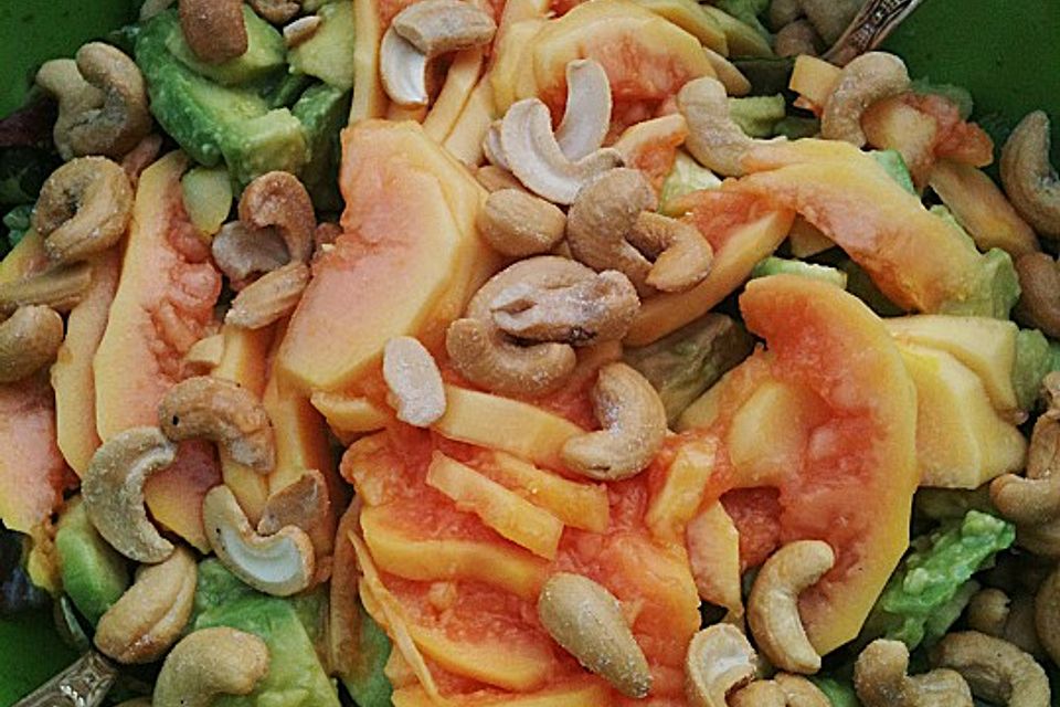 Avocado - Papaya - Salat