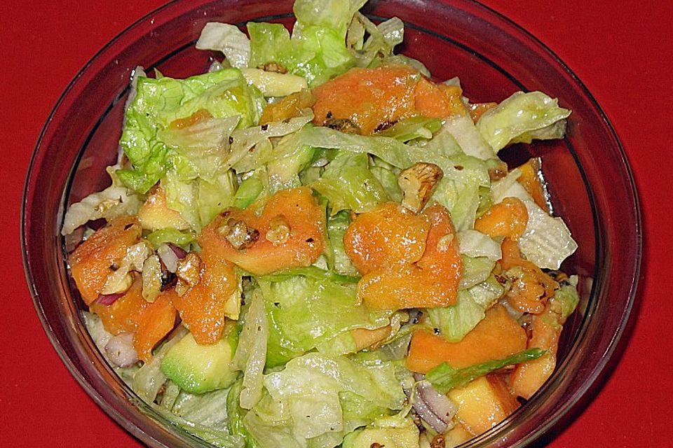 Avocado - Papaya - Salat