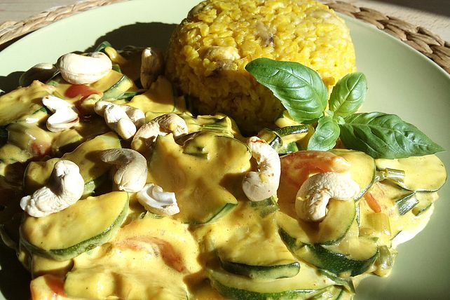 Bananen - Curryreis mit Zucchini von Bezwinger| Chefkoch