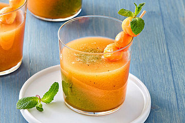 Papaya-Pfirsich-Smoothie