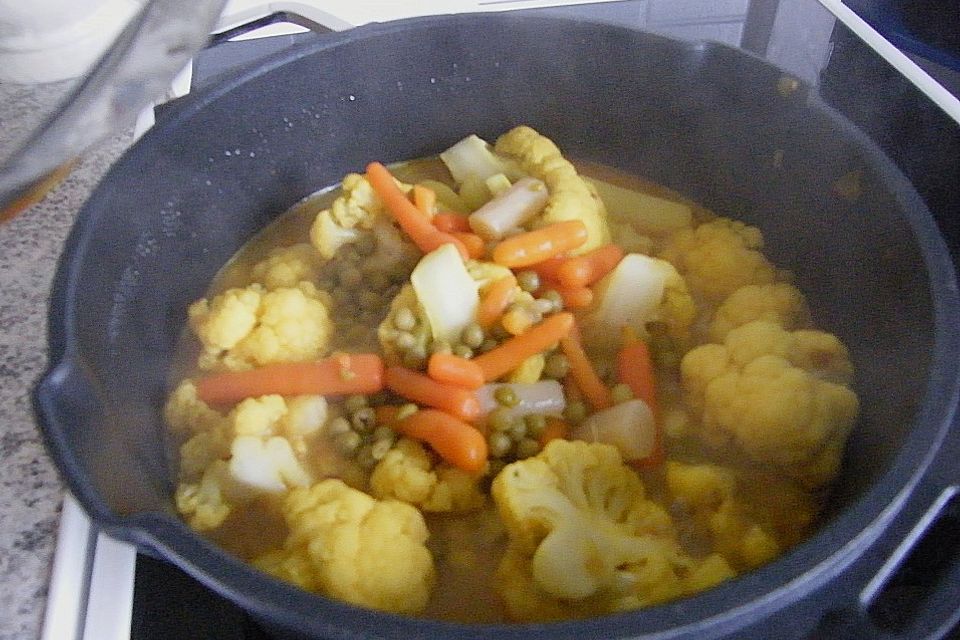 Würziges Blumenkohlcurry