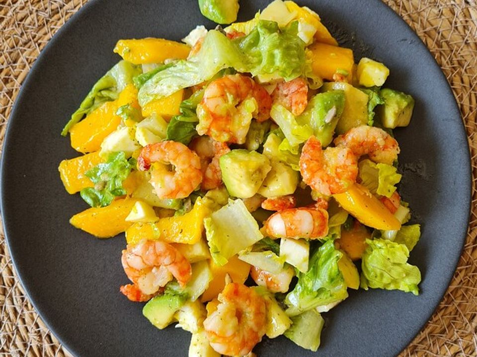 Mango-Avocado-Salat mit Garnelen von Tanüschka_1906| Chefkoch