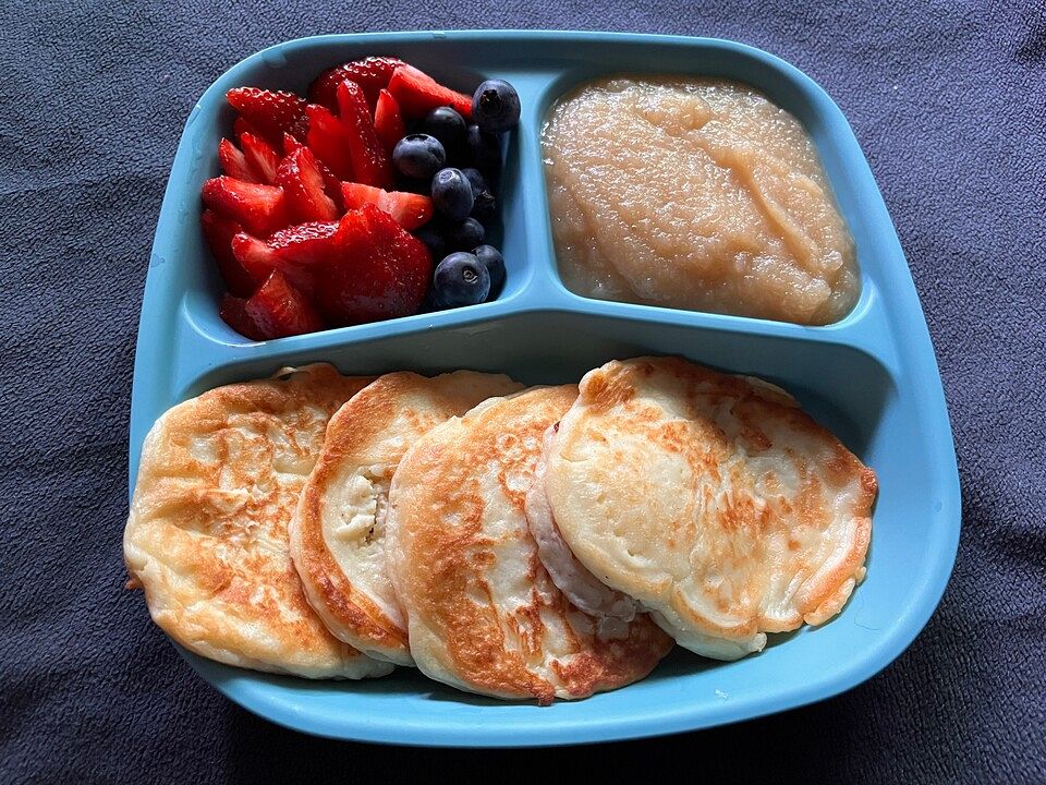 Quark Pancakes ohne Zucker von Nadjas Back-und Kochwelt| Chefkoch