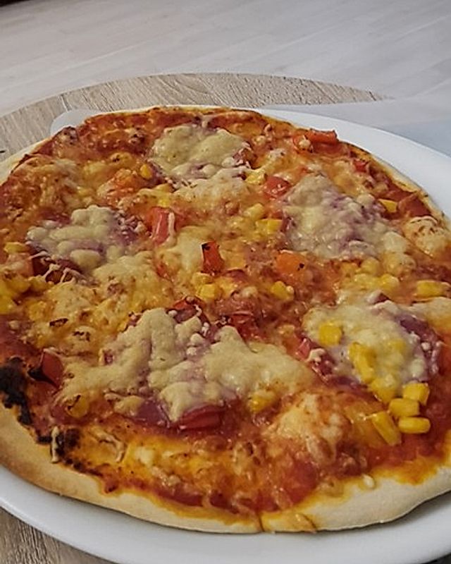 Pizza ganz einfach