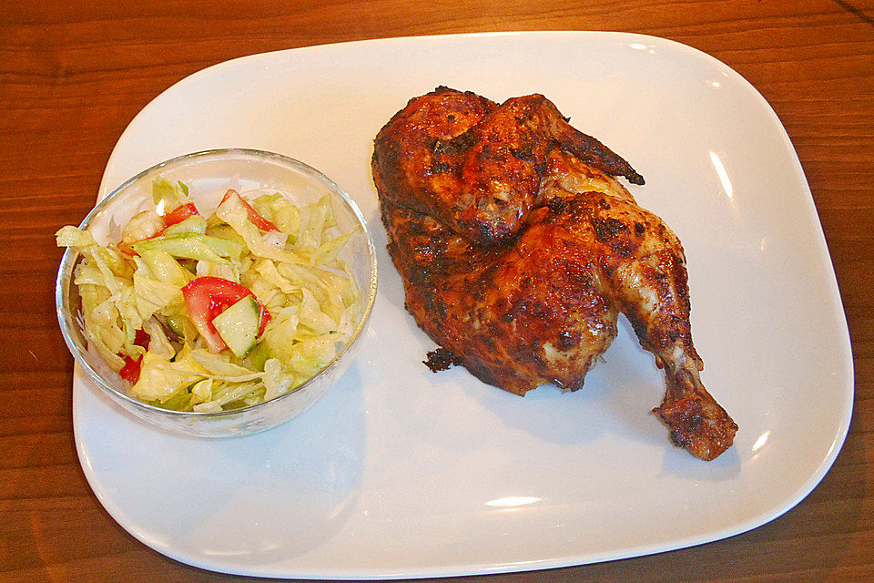 Hähnchen mit Marinade Hähnchen mit Marinade