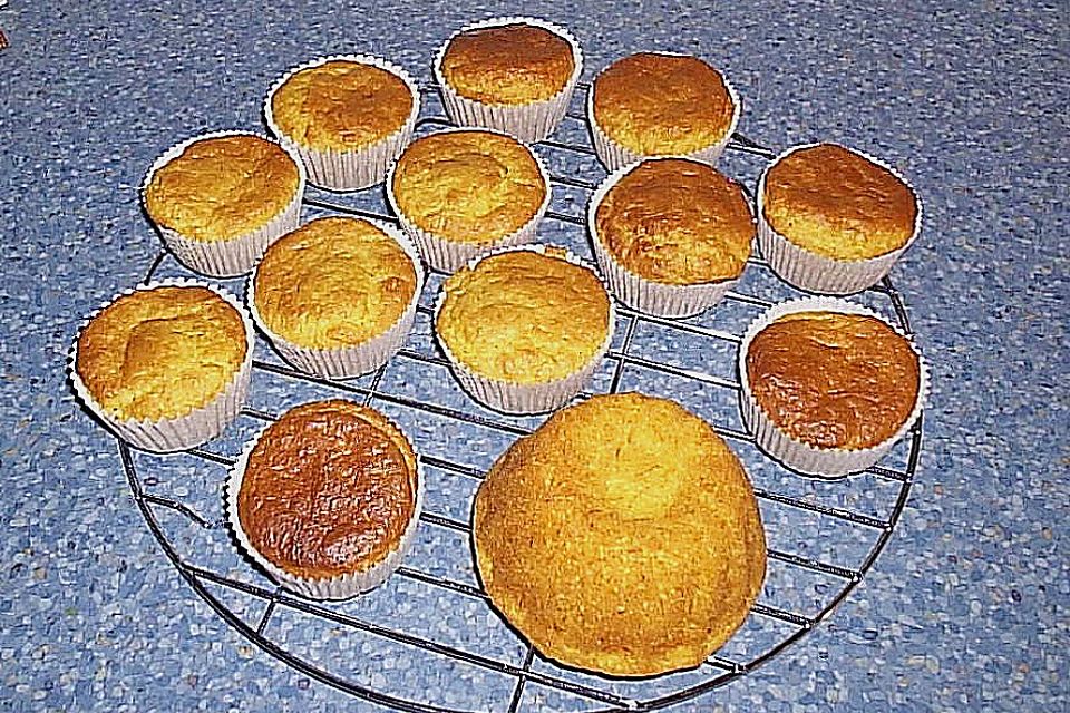 Orangen - Möhren - Muffins