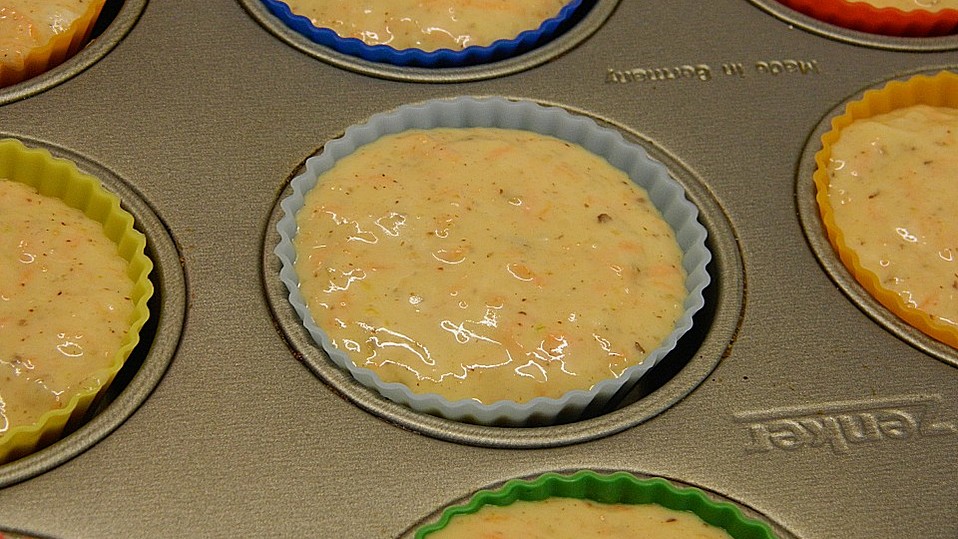 Orangen - Möhren - Muffins von Bezwinger