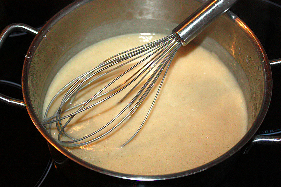 Rheinische Eiersuppe mit Weißwein