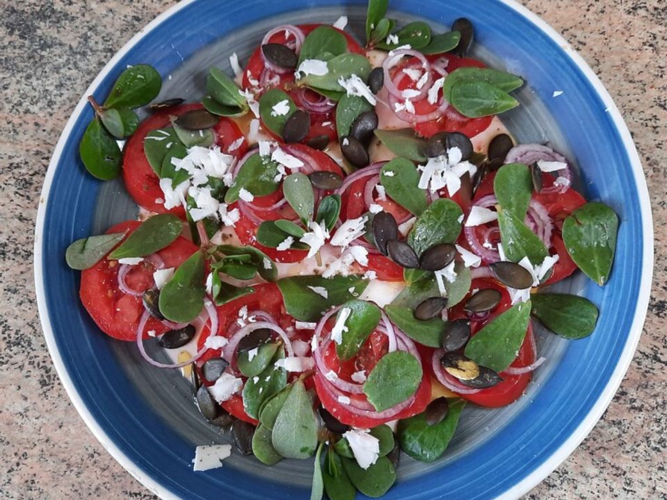 Tomatensalat mit Portulak von 007krümeltiger| Chefkoch