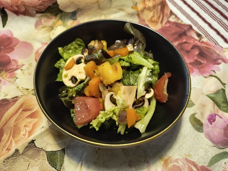 Roter Eichblattsalat mit Mango von OnkelKlausi| Chefkoch