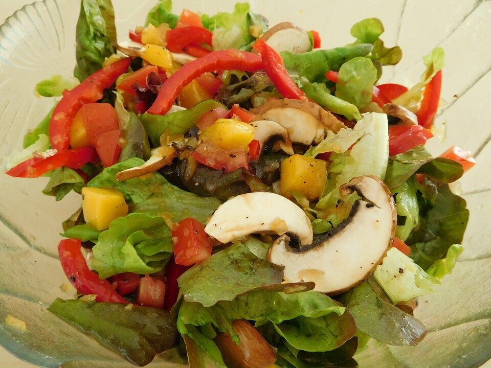Roter Eichblattsalat mit Mango von OnkelKlausi| Chefkoch