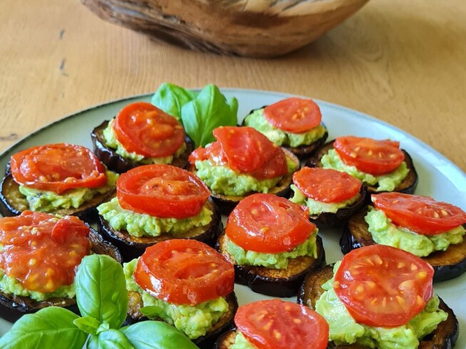 Auberginen mit Avocadocreme von Tanüschka_1906| Chefkoch