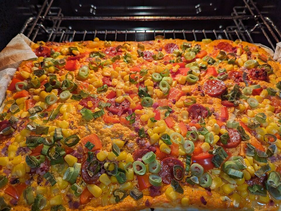 Flotter pikanter Flammkuchen von artem_zitzer| Chefkoch