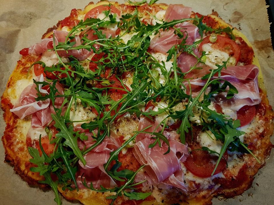 Pizza aus Kloßteig von DiMaTa| Chefkoch