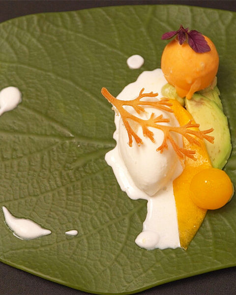 Mango mit Kokoseis von DasperfekteDinner Mango mit Kokoseis von DasperfekteDinner