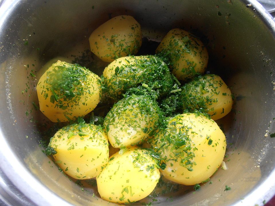Kräuterkartoffeln gebacken | Chefkoch