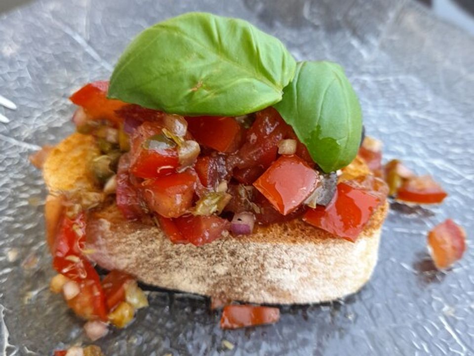 Bruschetta mit Tomaten von kochgern1807| Chefkoch