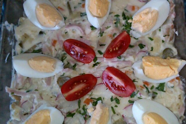 Sächsischer Kartoffelsalat, frisch und fruchtig von StiniFritzi| Chefkoch