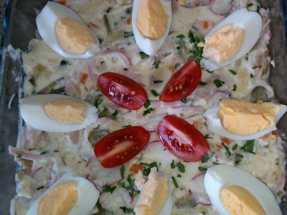 Sächsischer Kartoffelsalat, frisch und fruchtig von StiniFritzi| Chefkoch
