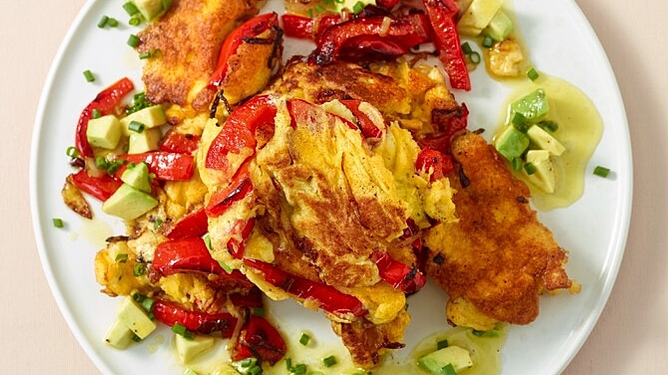 Paprikaschmarren mit Avocado-image