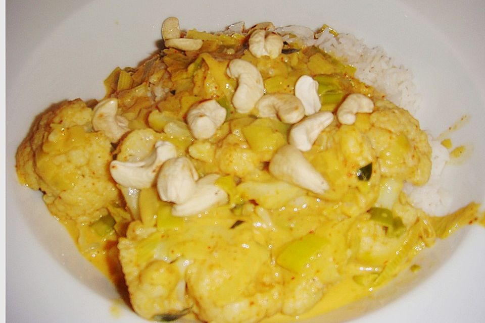 Blumenkohlcurry