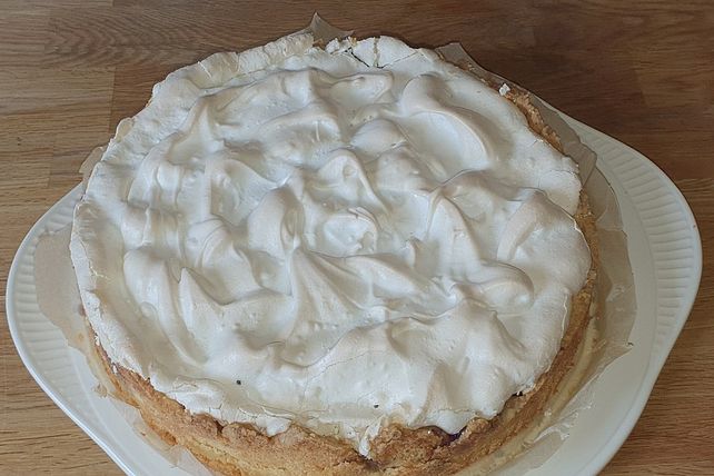 Laras Heidelbeer - Kokos - Kuchen mit Baiser von Lari| Chefkoch