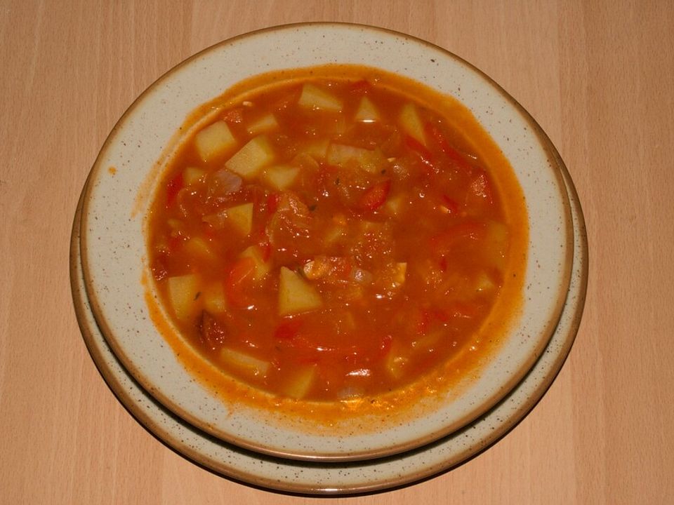 Kartoffelsuppe mit Sauerkraut und Paprikaschoten von Tatunca| Chefkoch