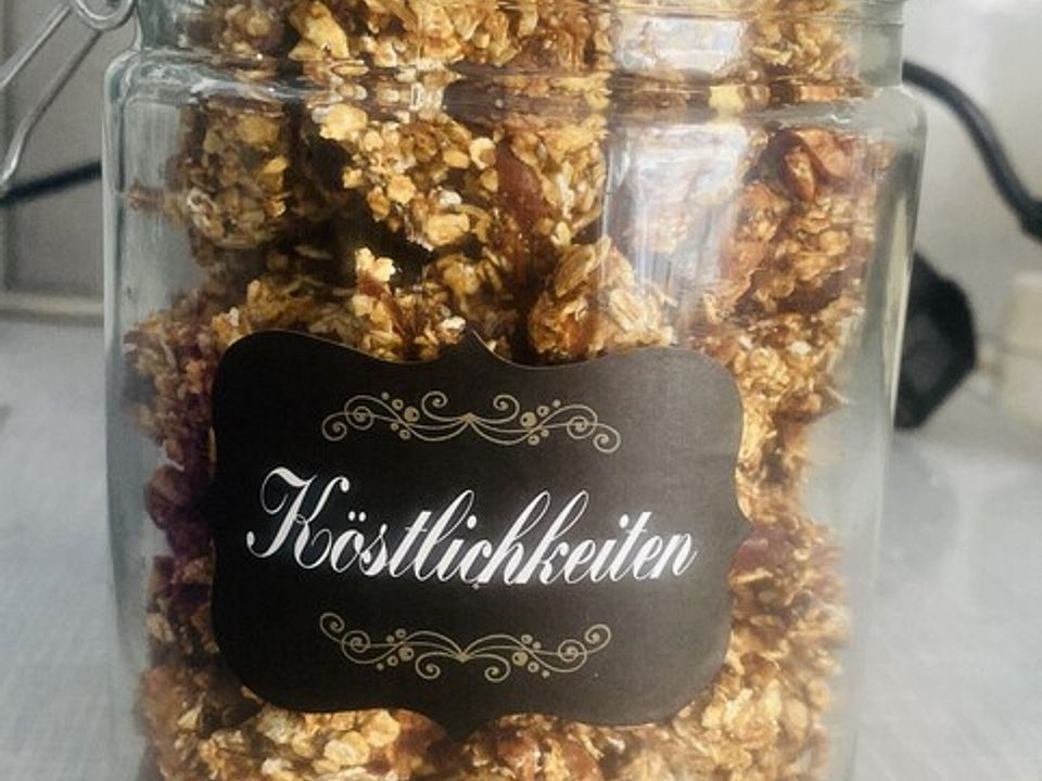 Knuspermüsli mit Datteln von janinecamora| Chefkoch
