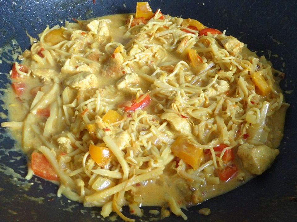 Hähnchenbrust mit asiatischem Gemüse im Wok von skipper00| Chefkoch