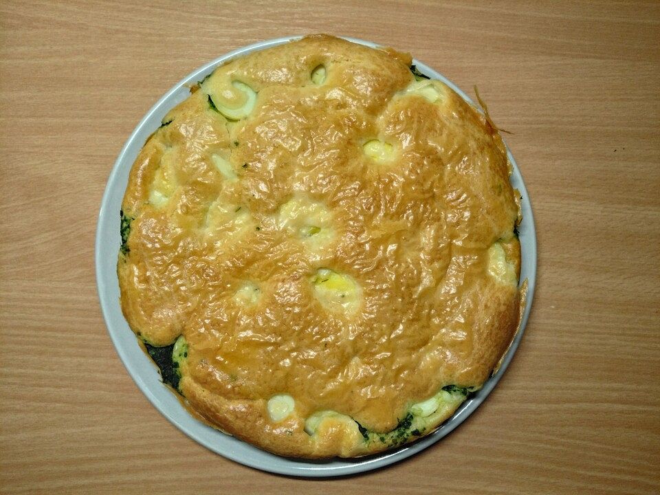 Herzhafter Kuchen mit Ei und Kräuter von mariongbr595| Chefkoch