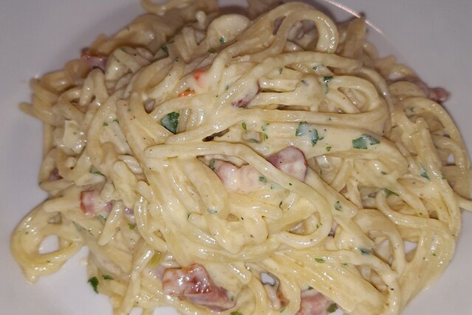 Spaghetti Carbonara alla Bibbel