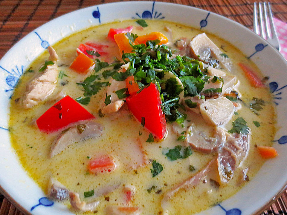 Thailändische Hühnersuppe von Pewe | Chefkoch