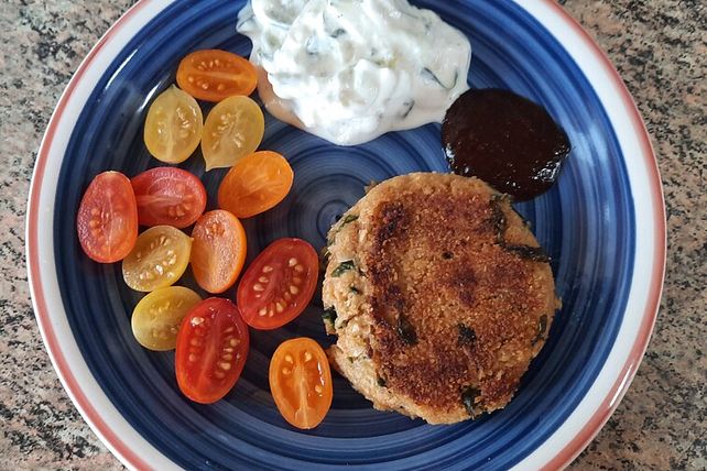 Blumenkohl Bratlinge mit Haferflocken und Haferkleie von 007krümeltiger ...