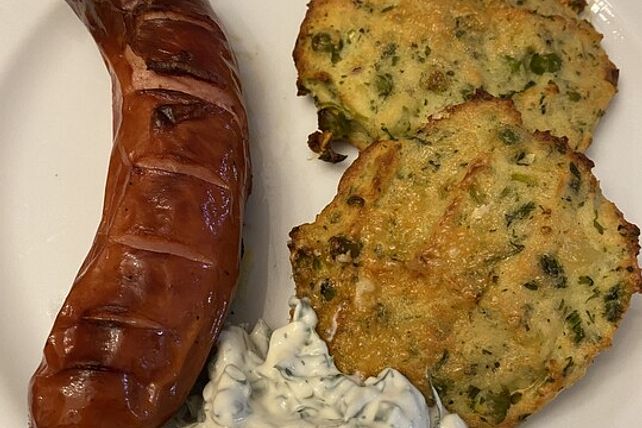 Kartoffelplätzchen aus dem Backofen von BiniGuet| Chefkoch