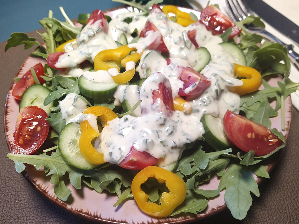 Saure Sahne-Dressing von pw268ms7ny| Chefkoch